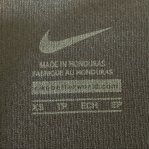 NIKE Vintage Athletic Tennis Tank Dress Coverup Navy With White Stripe V-Neck - Picture 3 of 12